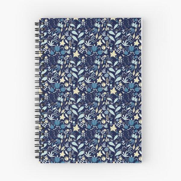 Item preview, blue flowers designed and sold by kokiii Designs.