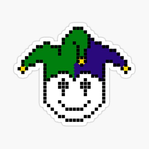 MisterJoker's Sticky Face Sticker