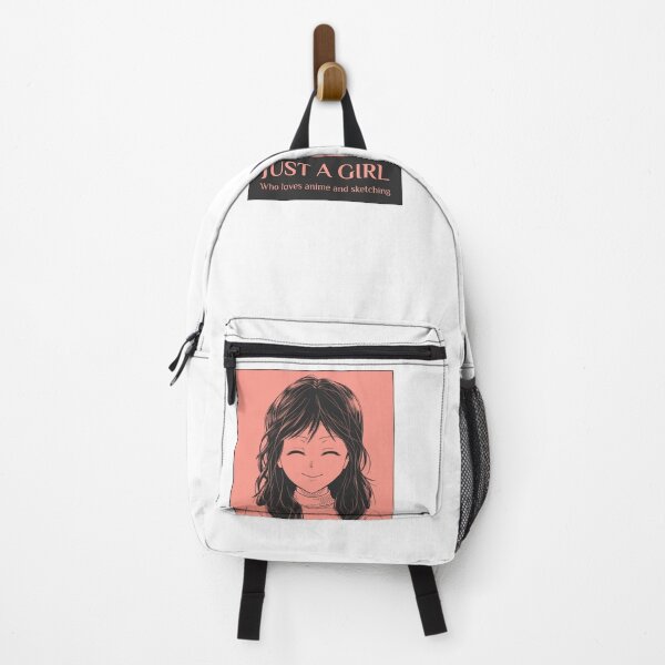 Item preview, Just a Girl Who Loves Anime and Sketching designed and sold by Letters-Art.