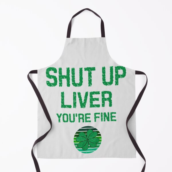 Artikelvorschau, Halt die Klappe, Leber, dir geht's gut – St. Patrick's Day entworfen und verkauft von SidTastic .