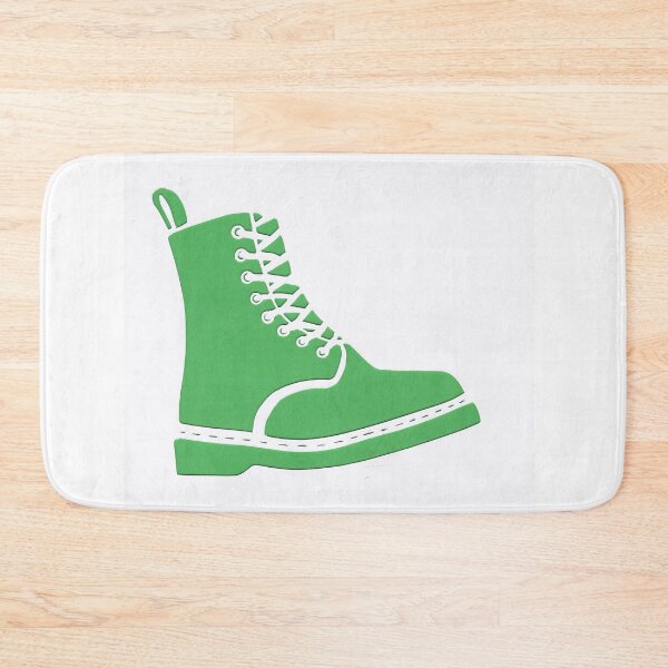 Item preview, Green Dr Marten Papercut designed and sold by MikkiDashDesign.