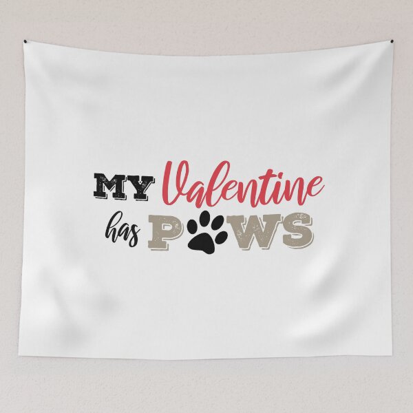 Item preview, My Valentine Has Paws designed and sold by thilinank.