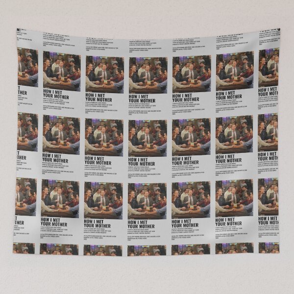 Item preview, How i met your mother movie poster designed and sold by Aleziakh.