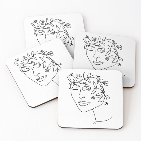Aperçu de l'œuvre Conception de visage en ligne continue créée et vendue par Mitoria.