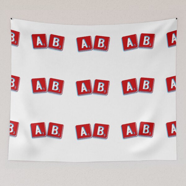 Item preview, AB-Letter Squares designed and sold by DF3.