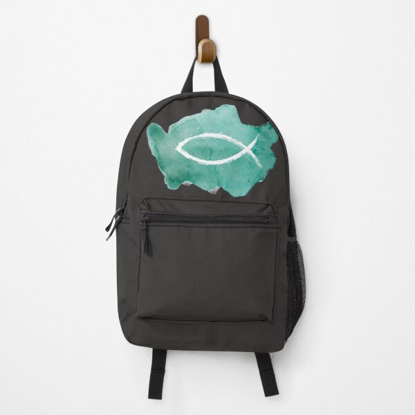 Item preview, christian fish watercolor design designed and sold by aurorassadprose.