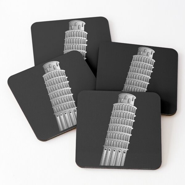 Item preview, Leaning Tower of Pisa Design silver designed and sold by Paula Helit.