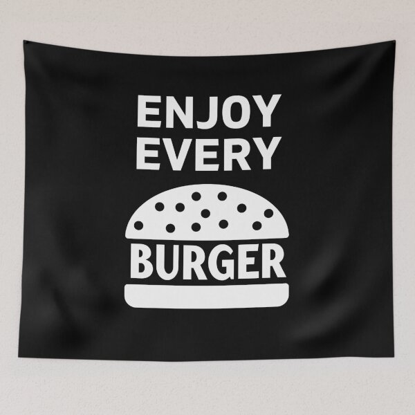 Item preview, Enjoy Every Burger Lover Eater Fastfood designed and sold by Emerg-Apparel.