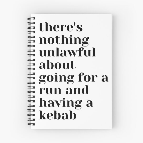 Item preview, There's nothing unlawful about going for a run and having a kebab designed and sold by jardsmacflards.