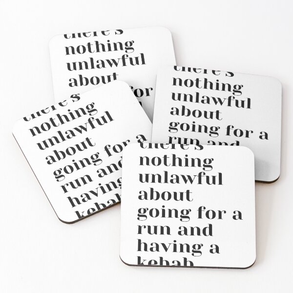 Item preview, There's nothing unlawful about going for a run and having a kebab designed and sold by jardsmacflards.
