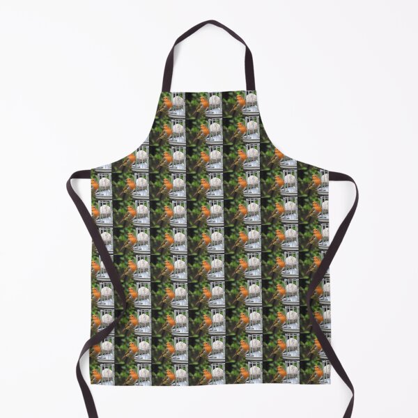Item preview, Robin on a bird feeder designed and sold by Gaynor-dI.