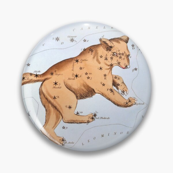 Item preview, Antique Ursa Major Constellation Map designed and sold by VintageArchive.