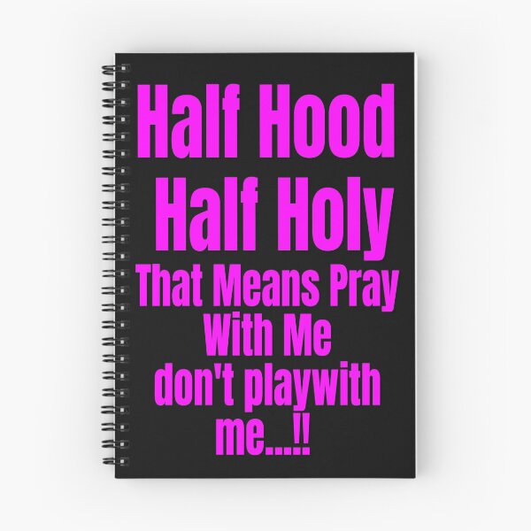 Item preview,   HALF HOOD HALF HOLY !! designed and sold by Tifaprint.