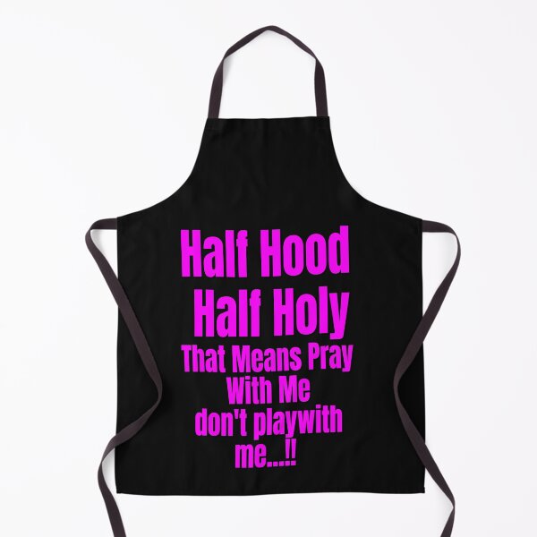 Item preview, HALF HOOD HALF HOLY !! designed and sold by Tifaprint.