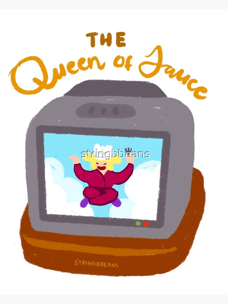 "The Queen of Sauce Stardew Valley Television Show" Poster by
