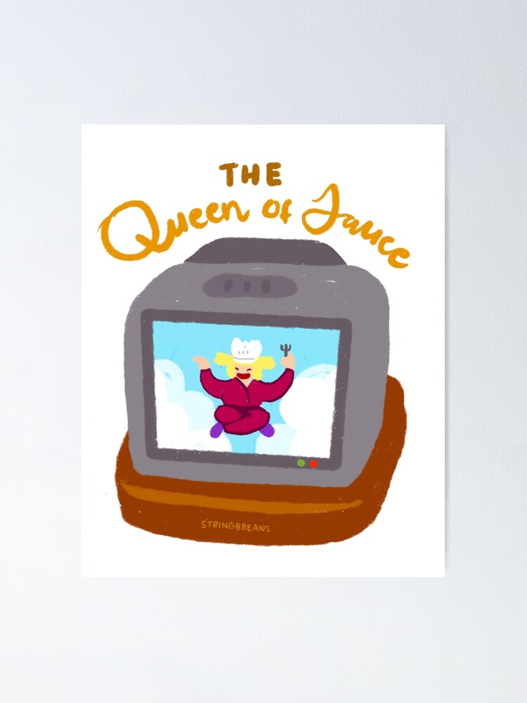 "The Queen of Sauce Stardew Valley Television Show" Poster by