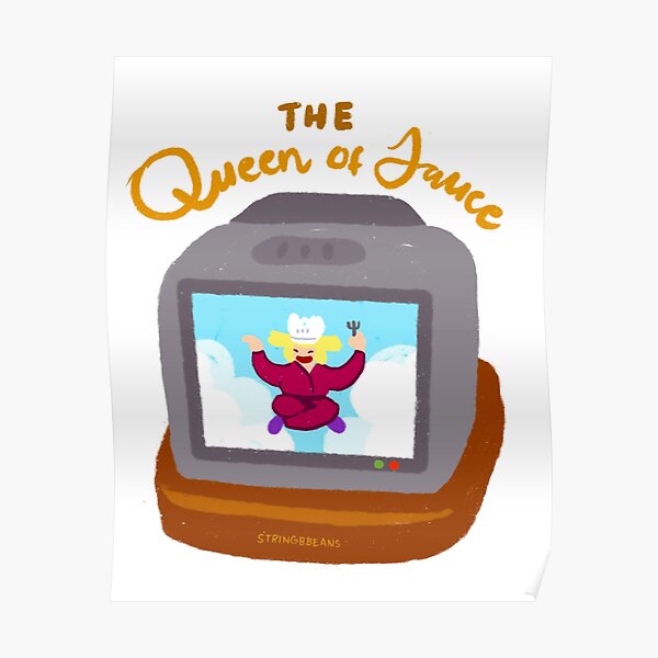 "The Queen of Sauce Stardew Valley Television Show" Poster by