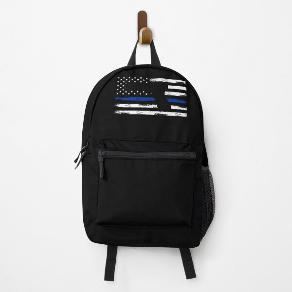 Item preview, Thin Blue Line Flag with backup designed and sold by motorzycle.