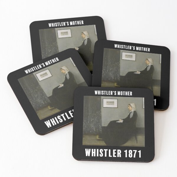 Item preview, Whistler's Mother - James McNeill Whistler designed and sold by LemonbatStudio.