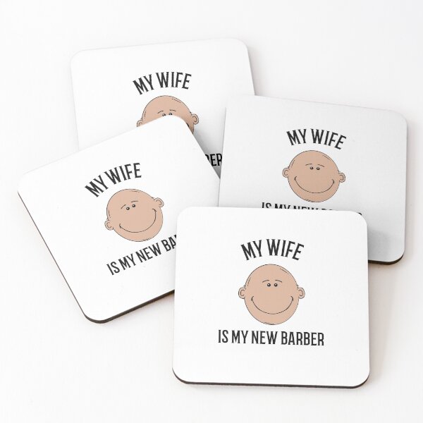 Item preview, My wife is my new barber funny designed and sold by DARBOL-DESIGN.