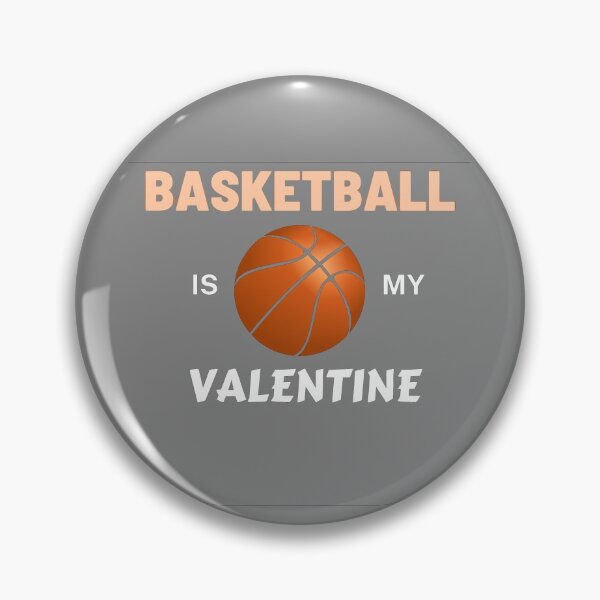 Artikelvorschau, Basketball ist mein Valentinstag entworfen und verkauft von KaliminaDesigns.