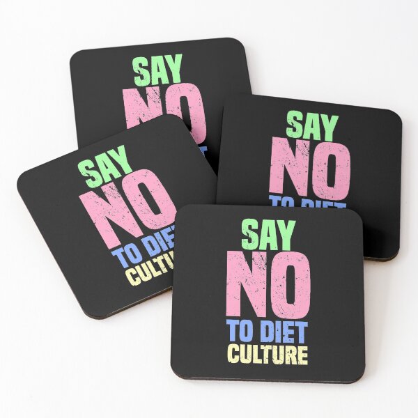 Item preview, Say No To Diet Culture Diet Dropout Anti Diet Multicolour designed and sold by RainbowPandas.