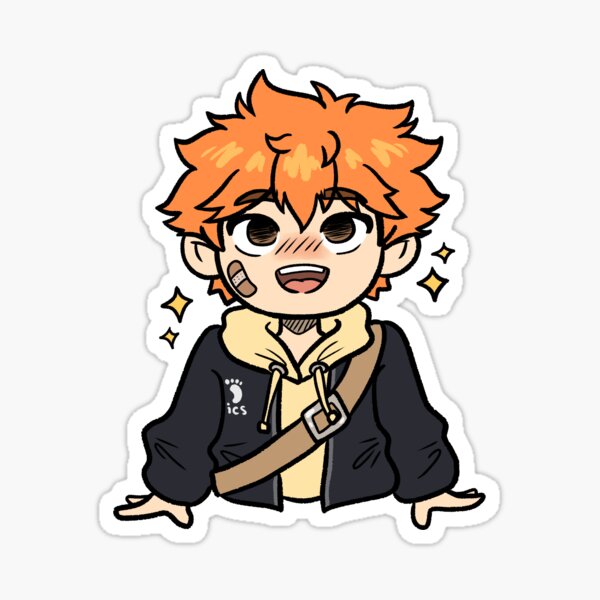 Hinata Excited Haikyuu Sticker For Sale By Sketchsoot Redbubble 1147