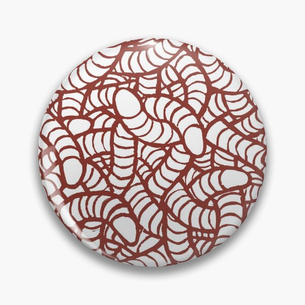 Item preview, Red earthworms designed and sold by NoOn-Clafoutis.
