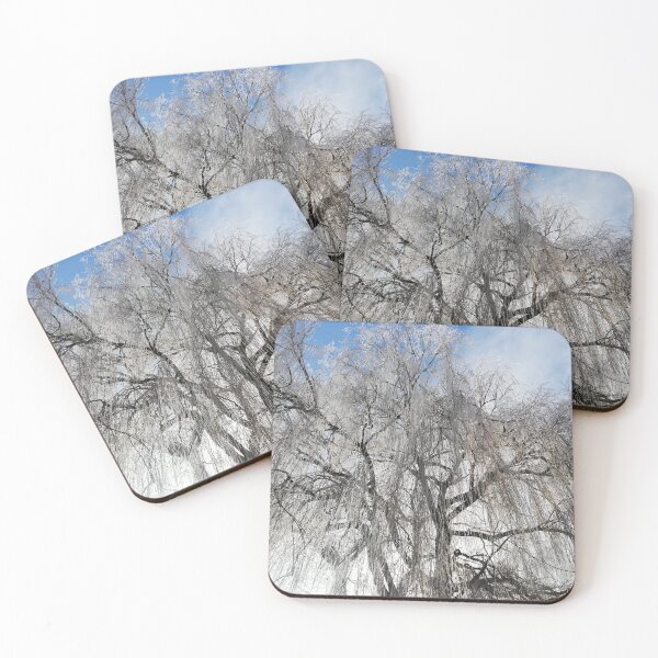 Item preview, Hoarfrost On Willow Tree designed and sold by Istvan Ocztos.