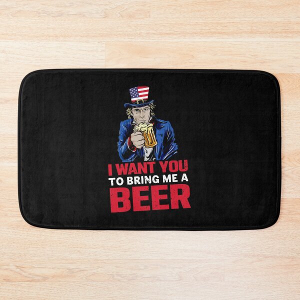 Item preview, I want you to bring me a beer | Text designed and sold by designdroplet.