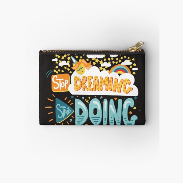 Item preview, stop dreaming start doing text design designed and sold by aurorassadprose.