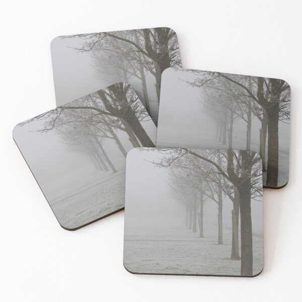 Item preview, Tree line in foggy park designed and sold by Gaynor-dI.