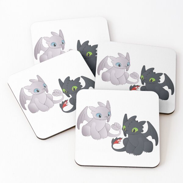Item preview, Toothless and Lightfury - How to Train Your Dragon designed and sold by JennaKayla.