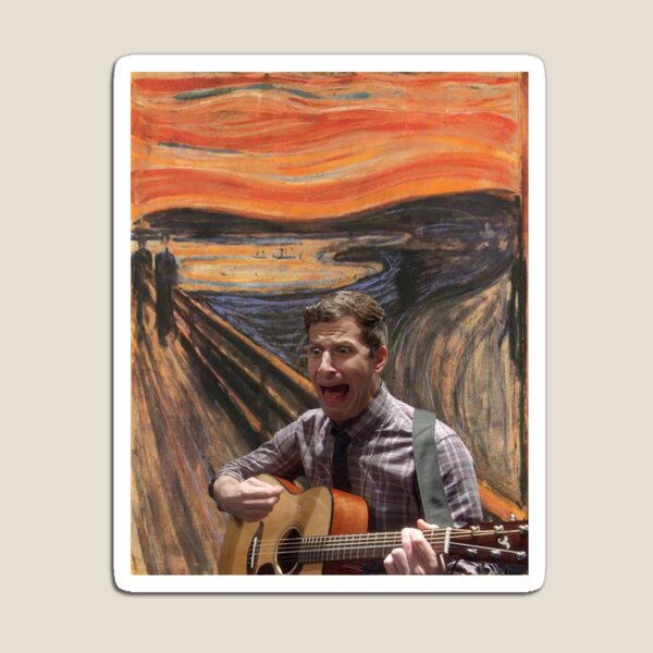 Item preview, Jake Peralta x The Scream designed and sold by sharanyart.