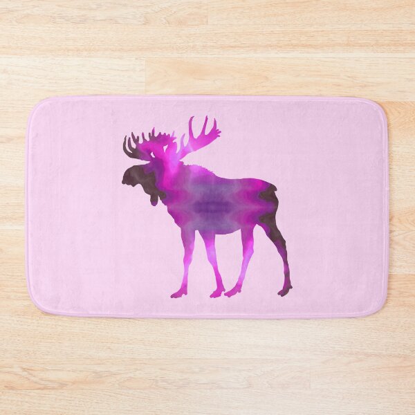 Item preview, Dark Pink Galaxy Moose  designed and sold by FaithAndForest.