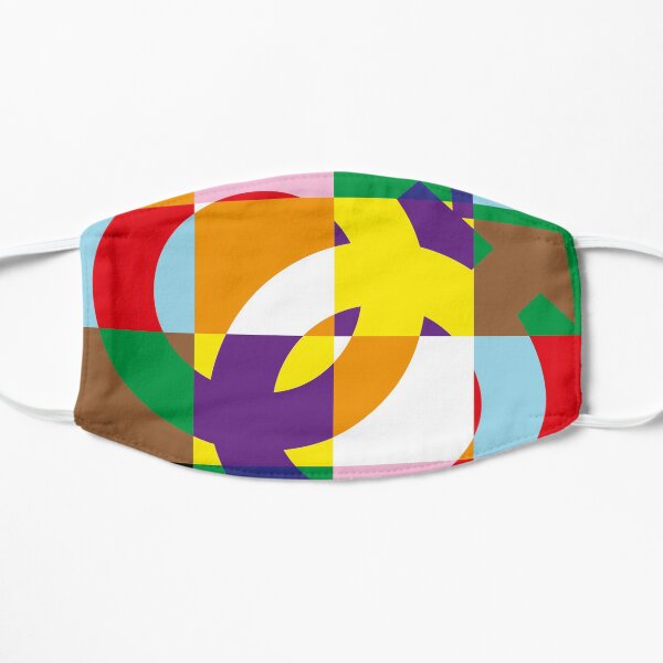 Gay Love Flat Mask