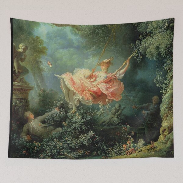 Item preview, The Swing - Jean-Honoré Fragonard designed and sold by LemonbatStudio.