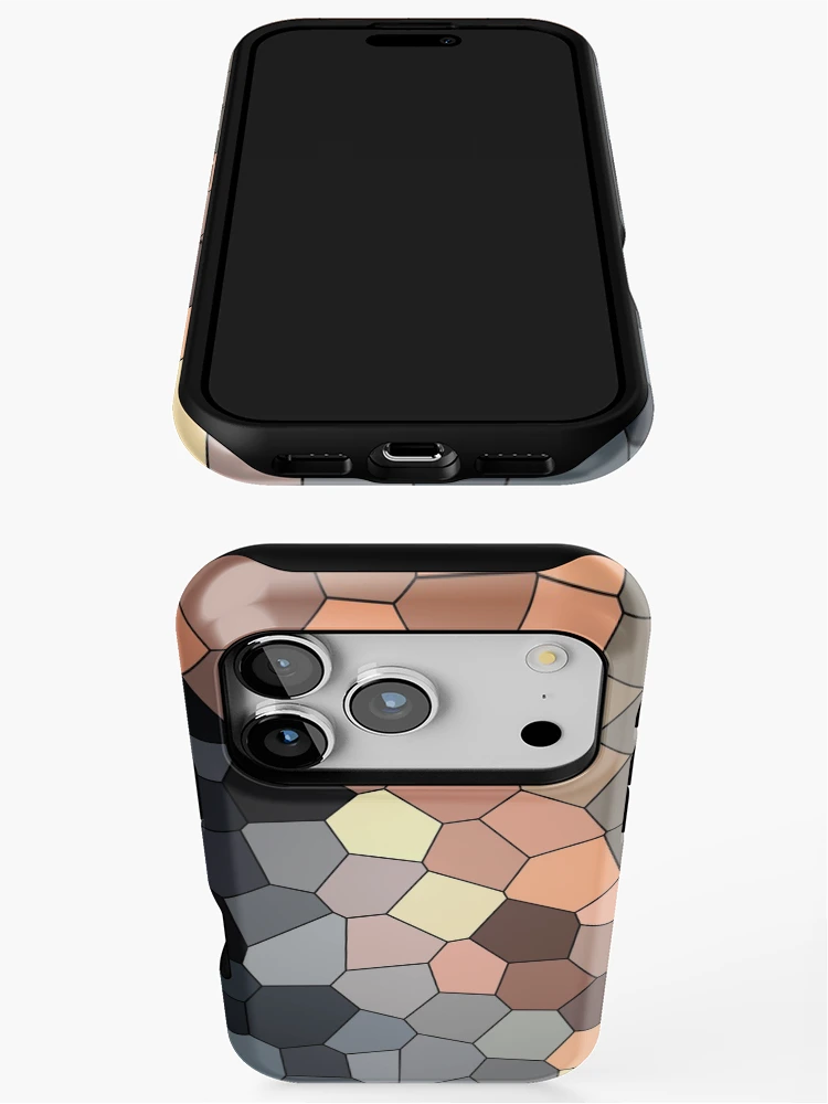 Thumbnail 3 of 4, iPhone Case, Fancy Colorful Pattern designed and sold by MagicSpread.