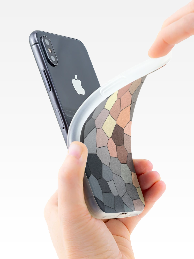 Thumbnail 4 of 5, iPhone Case, Fancy Colorful Pattern designed and sold by MagicSpread.