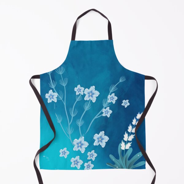 Item preview, Blue Floral Pattern designed and sold by Maanya-Tees.