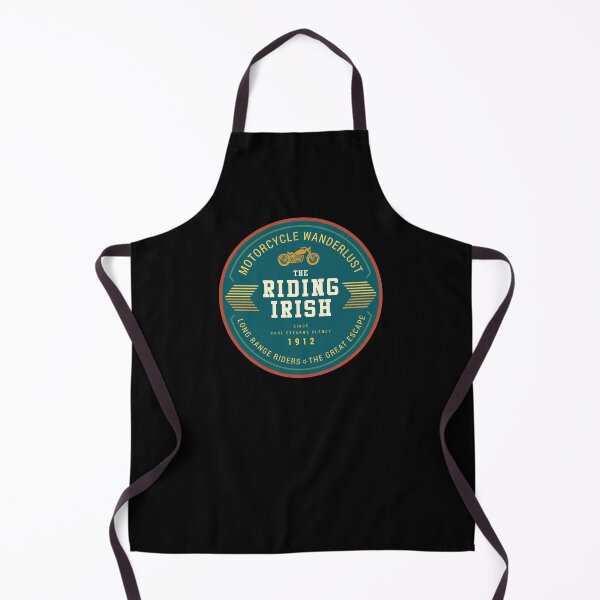 Item preview, The Riding Irish Carl Stearns Clancy Motorcycle T-Shirt Sticker designed and sold by ROADTROOPER.