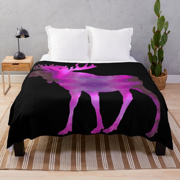 Item preview, Dark Pink Galaxy Moose V2 designed and sold by FaithAndForest.