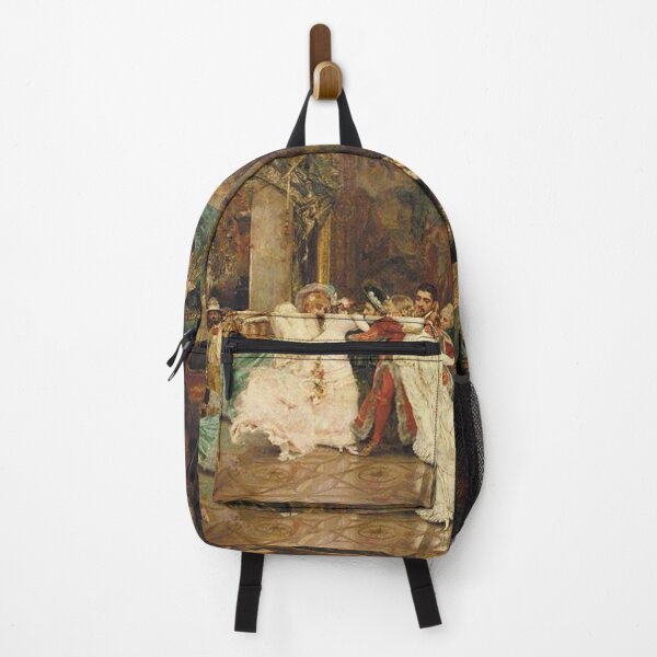Item preview, Vintage dance in the mansion painting designed and sold by Vintage Designs +.