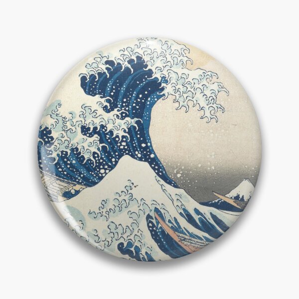 Item preview, The Great Wave off Kanagawa - Katsushika Hokusai designed and sold by LemonbatStudio.