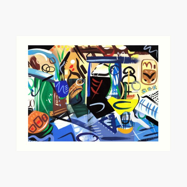 Abstract Interior Art Print Art Print