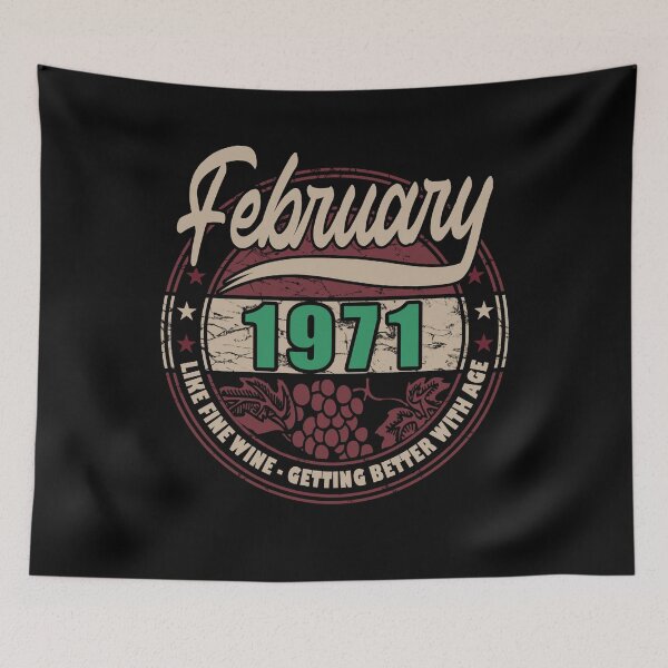 Item preview, Like Fine Wine - February 1971 designed and sold by MoonsmileProd.