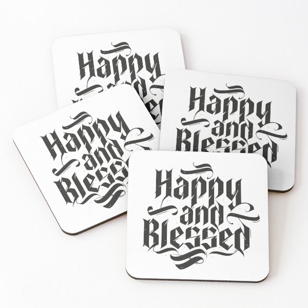 Item preview, Happy and Blessed designed and sold by Motivburg.