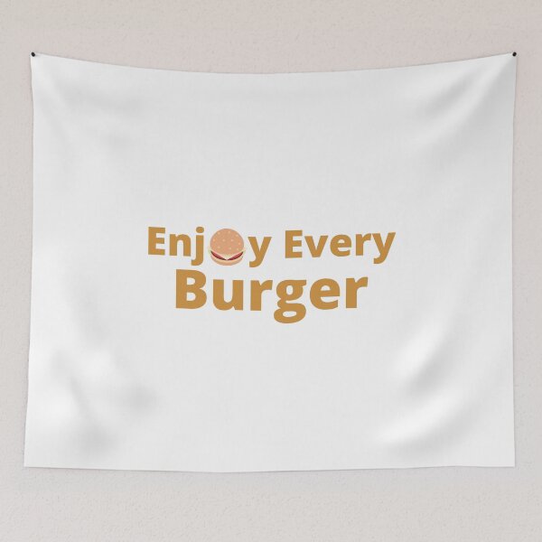Item preview, Enjoy Every Burger designed and sold by TommysShop.