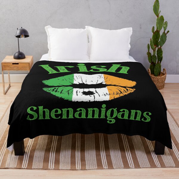 Item preview, Irish Kiss Shenanigans St Patricks Day Clover Gifts designed and sold by fra02.