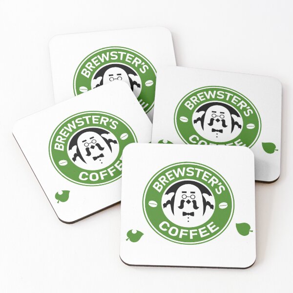 Item preview, Brewster's coffee designed and sold by Meli Curiosities.